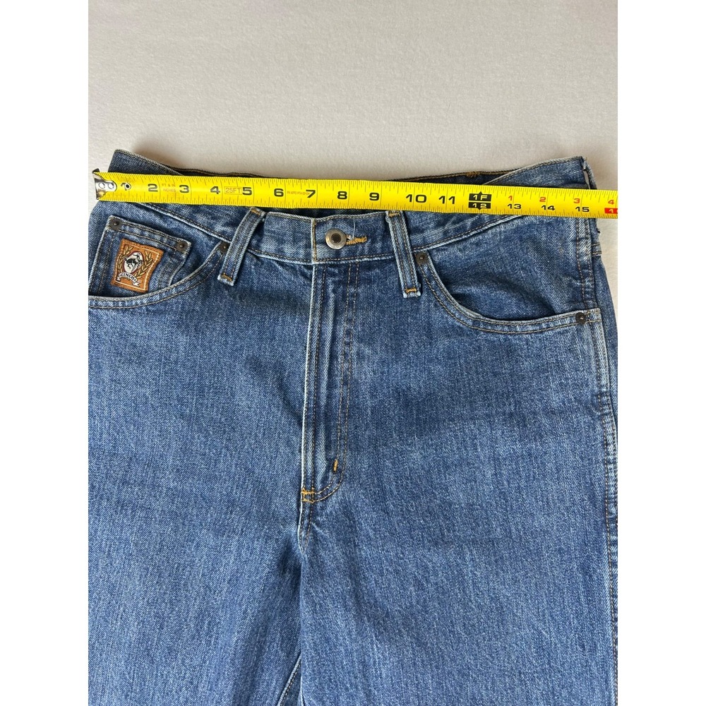 Cinch Bronze Label Jeans Men 32x38 Dark Wash Slim Fit Western MB90532002 - Picture 7 of 13